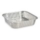 Uppsttning med Brickor Kinvara 23241 Silvrig Aluminium 20,5 x 6