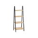 Badrumshyllor Berilo WR5504-4-425 Svart Naturell 40 x 109,3 x 30