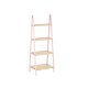 Badrumshyllor Berilo WR5504-4-429 Rosa Naturell 40 x 109,3 x 30