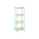 Badrumshyllor Berilo WR5503-4-461 Naturell Mint 35 x 30 x 100 cm