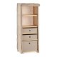 Bokhylla Kipit MH10228CF-2 Brun Beige Tr 28 x 113 x 42 cm