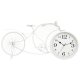 bordsklocka Gift Decor Vit Cykel