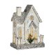 Prydnadsfigur Krist+ YF19-71 YF19-71 Vit Gr Glitter Hus Jul 24,