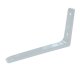 Stll fyrkantigt Micel plm07 Vit Aluminium 20 x 15 cm