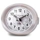 Analog Vckarklocka Timemark Vit LED Ljus Tyst Snooze Nattlge 9