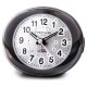 Analog Vckarklocka Timemark Svart LED Ljus Tyst Snooze Nattlge