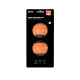 Boll till husdjur Gloria PLAY AND RUN Orange TPR M 6,35 cm 2 ant