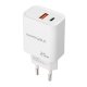 Vggladdare NANOCABLE Vit 20 W