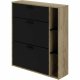 Skostll Leona Brun Tlgy Melamin 90 x 25 x 102 cm
