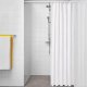 Duschdraperi Exma Vit PVC 180 x 180 cm