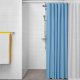 Duschdraperi Exma basic azul Bl PVC 180 x 180 cm