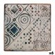 Platt skl La Mediterrnea Grecia Porslin 24 x 24 x 2 cm (6 anta