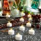 Set med Vrmeljus med LED Romandle InnovaGoods 12 antal