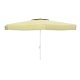Marbueno Aluminium Parasoll 8 Spokes D270 cm Polyester Vit Trdg