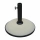 Parasollfot Marbueno Vit 36 x 29 x 36 cm Rund