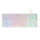 Tangentbord Mars Gaming MK023 TKL FRGB Vit