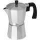 Italiensk Kaffepanna JATA CCA6          * Silvrig 6 Koppar Alumi