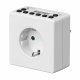Kontakt med digital timer NIMO 250 V 16 A 10 A Veckovis