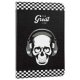 Fodral till Lsplatta E-Vitta SKULL GREAT LIFE 10,1"