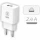 Vggladdare Tech One Tech TEC2904 Vit