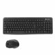 Tangentbord och Mus CoolBox COO-KTR-02W Qwerty Spanska Trdls S