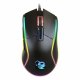 Spelmus med LED CoolBox DeepDarth Svart 6400 dpi