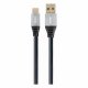 USB A till USB C Kabel DCU Svart (1,5M)