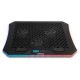 Laptopstd med flkt Krom Kooler 19"