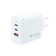 Vggladdare CoolBox LBP246DW 65 W Vit