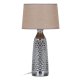 Bordslampa Beige Silvrig Sckvv Keramik 60 W 220 V 240 V 220-24