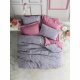 Tckslagsset Purpur Rosa 220 x 240 cm
