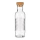 Flaska Pasabahce Hoop Transparent Naturell Kork Glas 1,07 L
