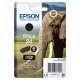 Original Blckpatron Epson Cartucho 24 negro Svart
