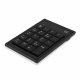 Tangentbord 19 Tangenter Ewent EW3102 Svart