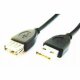 Skarvsladd USB GEMBIRD CCP-USB2-AMAF-10 Svart 3 m