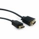 DisplayPort till VGA Adapter GEMBIRD CCP-DPM-VGAM-6 Svart 24 bit