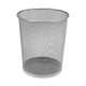 Papperskorg 29,5 cm Metall metallic