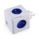 multipluggar i kubform Allocacoc PowerCube Original USB (E)