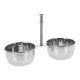 Hxa Excellent Houseware Double Rostfritt stl (21 x 9 x 14,5 cm
