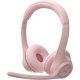 Hrlurar med Mikrofon Logitech 981-001412 Rosa