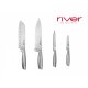 Knivset River Rostfritt stl 4 pcs