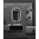Badrumsspegel med LED-belysning Ledimex TOKY022-90OC 90 x 50 cm