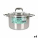Kastrull med glaslock Quttin Caesar Stl  22 x 14,5 cm (4 antal