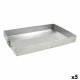 Rektangulr bakform VR Silvrig Aluminium 30 x 19 x 3,5 cm (5 ant