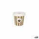 Glasset Algon Med lock Engngsanvndning Kaffe/ Caf Papp 10 Del