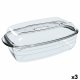 Ugnsform  Cuisine Rektangulr Med lock 37,5 x 22,5 x 10,6 cm Tr