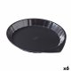 Kakform Pyrex Magic Svart Metall Platt Rund  27 cm 6 antal