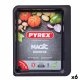 Ugnsform Pyrex Magic Rektangulr Metall 30 x 23 cm 6 antal