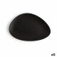Platt skl Ariane Antracita Triangulr Svart Keramik  21 cm (12