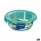 Rund matlda med lock Luminarc Keep'n Lagon Turkos 420 ml 11,5 x